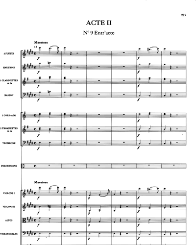 [Act 2] Operetta Score