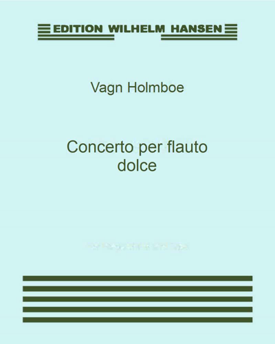 Concerto per flauto dolce