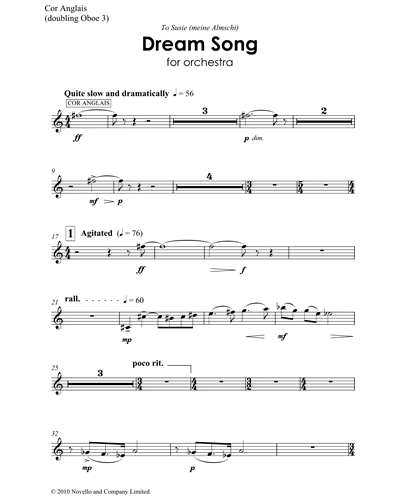 Oboe 3/English Horn