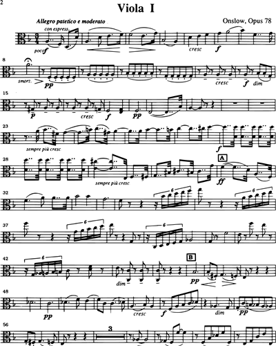 [String Quintet] Viola 1