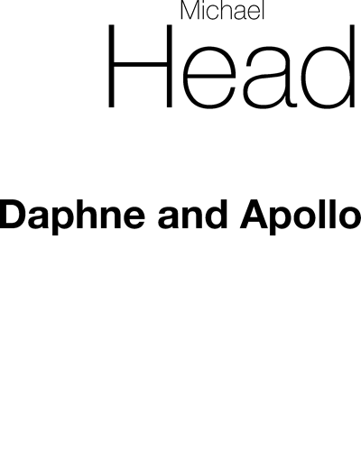 Daphne & Apollo Cantata