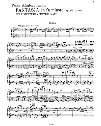 Fantasia in Fa minore Op. 103 (D. 940)