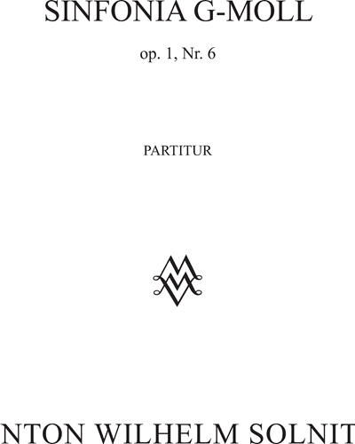 Sinfonia g-moll Op. 1 n. 6