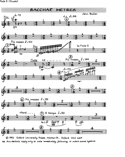 Flute 3/Piccolo