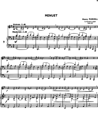 La Clarinette Classique, Vol. A: Menuet