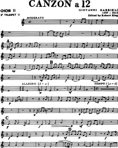 [Choir 2] Trumpet in Bb 2