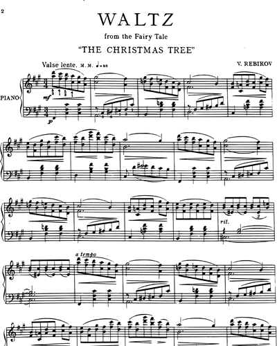Waltz from the Fairy Tale "The Christmas Tree"