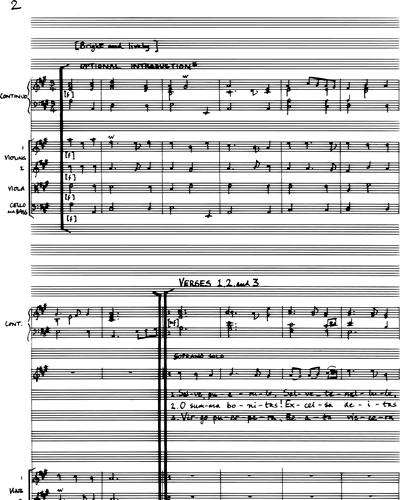 Full Score & Mixed Chorus