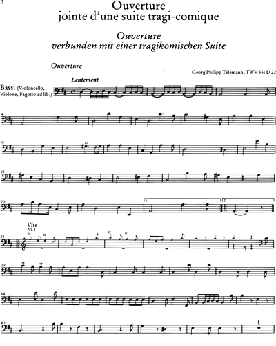Cello & Violone & Bassoon (ad libitum)