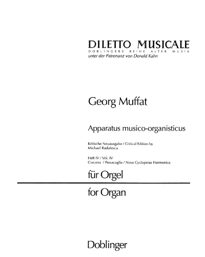 Apparatus musico-organisticus, Volume 4