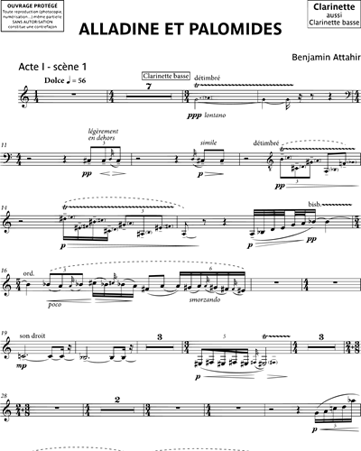 [Part 1] Clarinet in Bb/Bass Clarinet