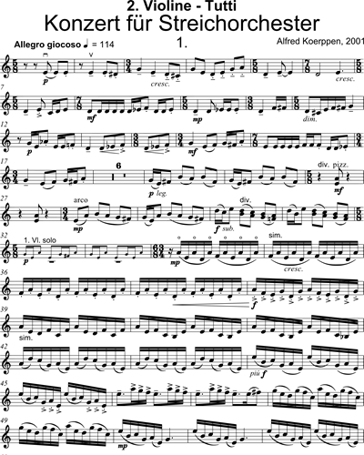 [Tutti] Violin 2