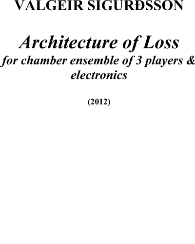 Architecture of Loss
