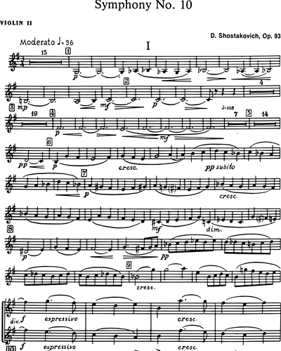Symphony No.10 in E minor