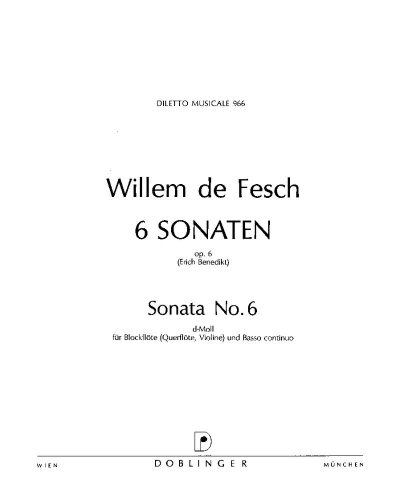 Sonata No.6 in D Minor