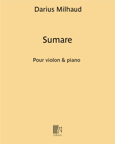 Sumare (extrait n. 6 de "Saudades do Brazil")
