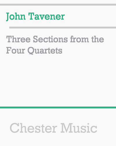 Three Sections from the Four Quartets