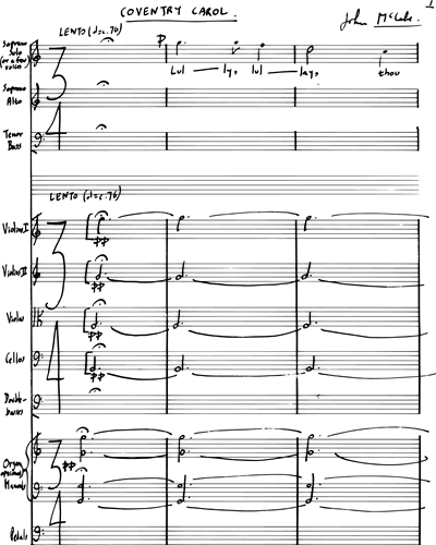 Full Score & Mixed Chorus