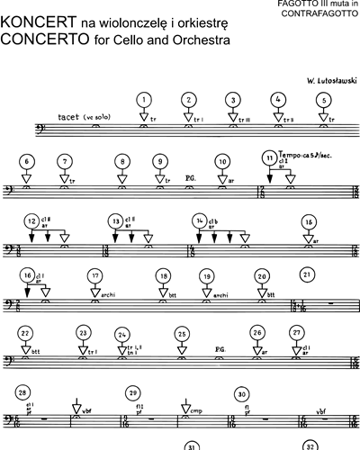 Bassoon 3/Contrabassoon