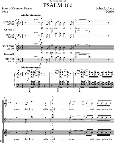 Vocal Score SATB