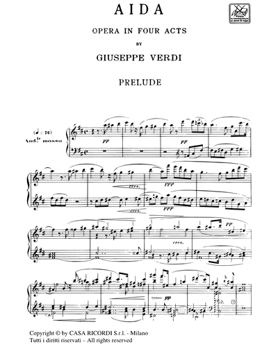 Opera Vocal Score [en]/[it]