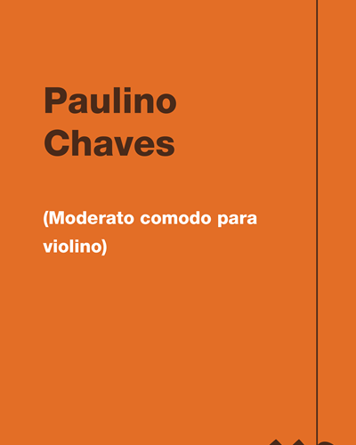 (Moderato comodo para violino)