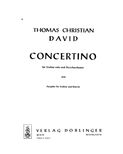 Concertino (1970)