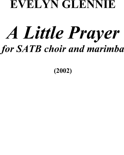 Little Prayer, A