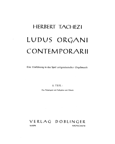 Ludus Organi Contemporarii Book 2