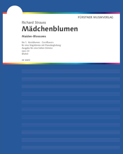 Maiden-Blossoms – Four Poems by Felix Dahn for Voice and Piano