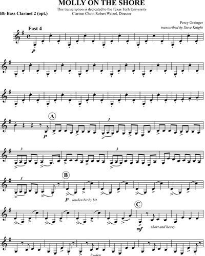 Bass Clarinet 2 (Optional)