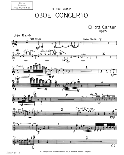 Flute/Alto Flute in G/Piccolo