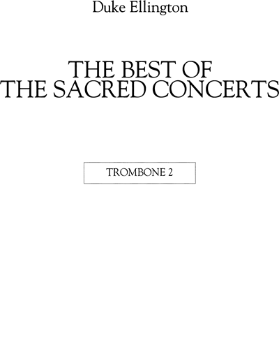 The Best of the Sacred Concerts