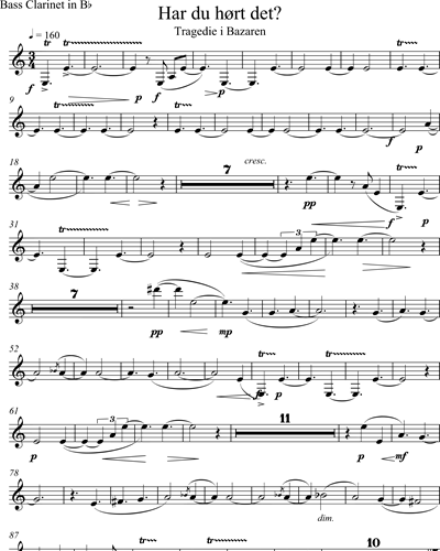 Bass Clarinet Part 4
