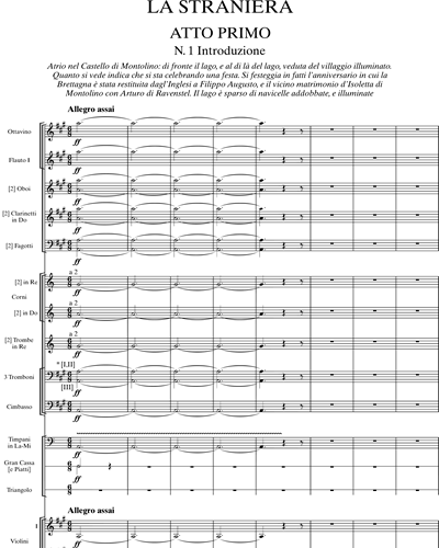 Opera Score Volume 1