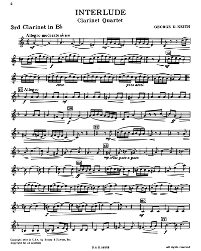 Clarinet 3 in Bb