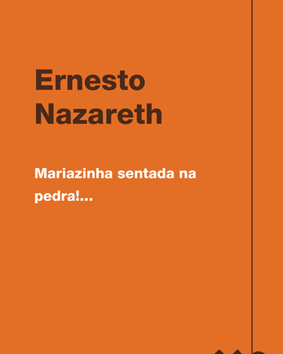 Mariazinha sentada na pedra!...