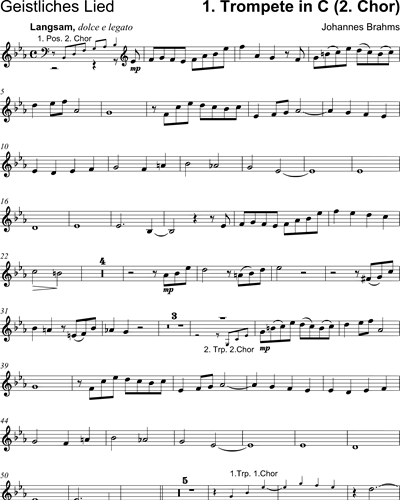 [Choir 2] Trumpet in C 1 (Alternative)