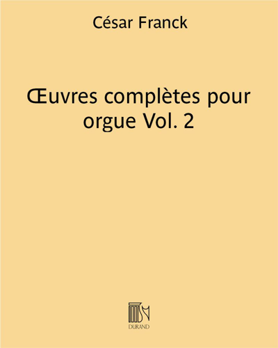 Œuvres complètes pour orgue Vol. 2