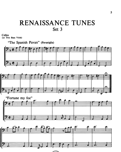 Renaissance Tunes Set 3