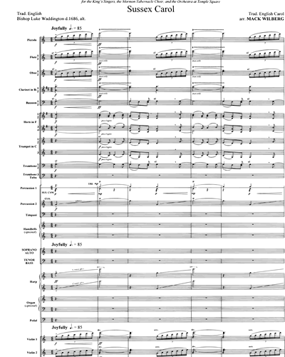 Full Score & Mixed Chorus