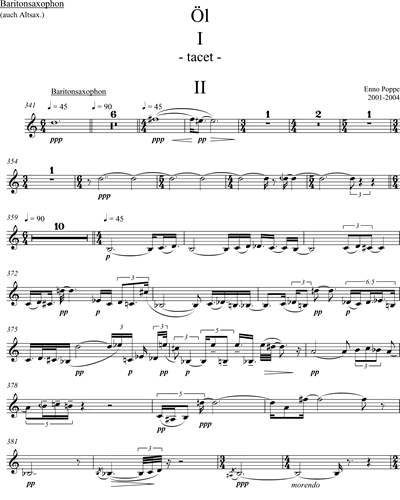 Baritone Saxophone/Alto Saxophone