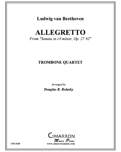 Allegretto (from 'Sonata in C-sharp minor, op. 27 No. 2')