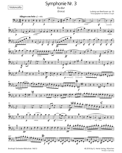 Symphony No. 3 in Eb major, 'Eroica' 