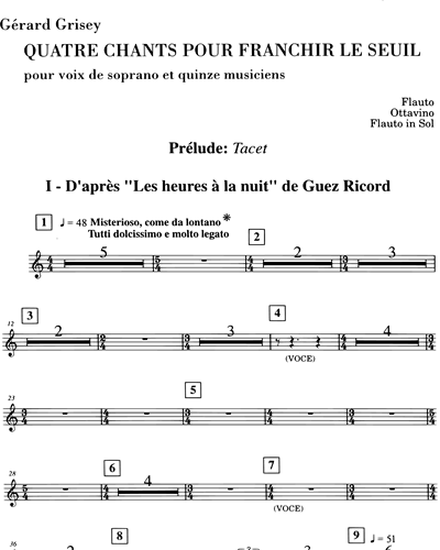 Flute/Piccolo/Flute in G
