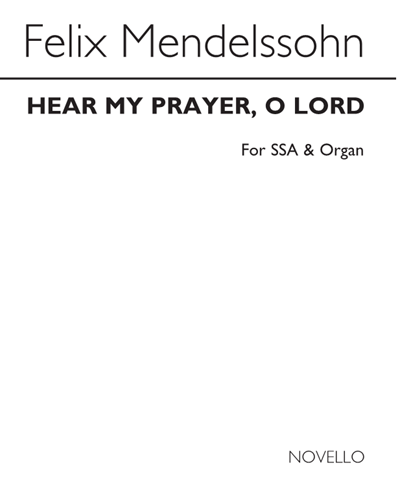 Hear My Prayer, O Lord, Op. 39 No. 1