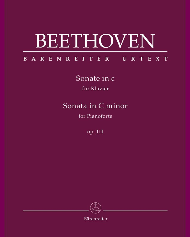 Sonata for Pianoforte in C minor op. 111