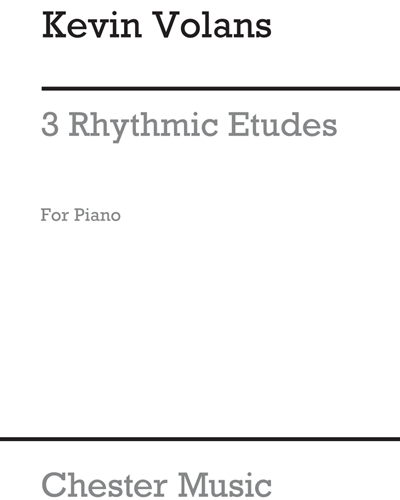 3 Rhythmic Etudes for Piano
