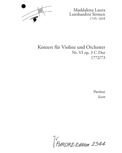 Violin Concerto in C major, op. 3/6