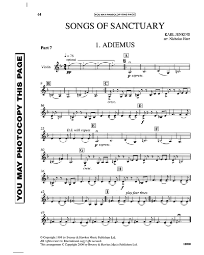 Two Movements from "Adiemus: Songs of Sanctuary"
